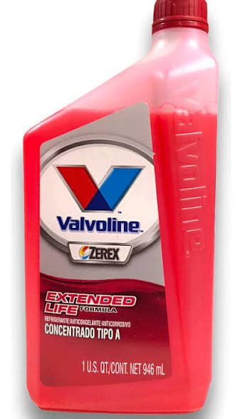 REFRIGERANTE PURO VALVOLINE ROJO ZEREX X 1 LT